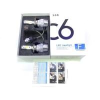 ราคา หลอดไฟหน้ารถยนต์แอลอีดี ยี่ห้อC6 ขั้วไฟH4 แสงไฟสีขาว6500K สว่างมากๆครับ (26786660987)