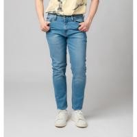 ราคา กางเกงยีนส์สีน้ําเงินเข้ม Dapper Slim Fit - J35274S (25390962336)