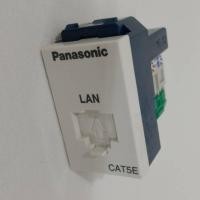 ราคา เต้ารับคอมพิวเตอร์ CAT5E ยี่ห้อ Panasonic รุ่น WEG2488 (5656638481)