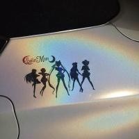 ราคา การ์ตูนอะนิเมะเซเลอร์มูนสติกเกอร์ซันรูฟด้านหลังกระจก ง เอแคลส์ รถร่างกายรอยขีดข่วนสติกเกอร์ตกแต่งรถยนต์ไฟฟ้า (42210214602)