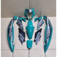 ราคา ชุดสี sonic new สีเขียวมิ้น พร้อมติดลาย sonic ปี2007 แฟริ่ง โซนิค ตัวเก่า กาบรถ เฟรมรถ ยกชุด9ชิ้น (23456255245)