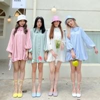 ราคา ส่งต่อ‼️FLAT2112 FT669 : BALLOON ON A BED DRESS (7669436301)