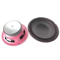 ราคา lxj ดอกลำโพงซับรถยนต์ 6.5 นิ้ว 4 OHMS 200 วัตต์ SUB WOOFFER รุ่นmax-power 200w สีชมพู (6456993495)