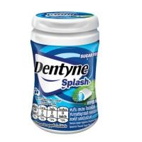 ราคา [BBF 01/08/24] หมากฝรั่งเดนทีน สแปลช ไฮเปอร์มินต์ ชูการ์ฟรี DENTYNE SPLASH HYPERMINT BOTTLE 53.2g. (26200361804)