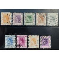 ราคา 1954 British Colony Hong Kong /Queen Elizabeth II 9pc Set Definitives (26873854379)