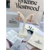 ราคา Mini bas relief drop earrings VivienneWestwood สี Pink gold (โรสโกล) [ของแท้ พร้อมส่ง] (43508462714)