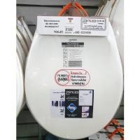 ราคา ฝารองนั่งทรงกลม สีขาว PIXO รุ่น TR02 ฝารองนั่ง ฝาชักโครก สำหรับอเมริกันสแตนดาร์ด คอตโต้ กะรัต PIXO Toilet seat (15888511074)