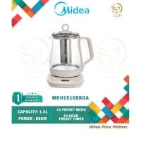 ราคา MIDEA 1.5L HEALTHY POT KETTLE / 14 สั่งซื้อล่วงหน้า / 24 ชั่วโมง / การควบคุมชั่วคราว - MKH15108BGA (43554373337)
