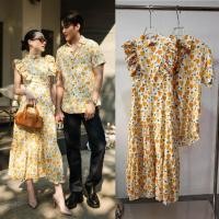 ราคา ️VSM COUPLE #5174 ชุดคู่รัก ชุดถ่ายพรีเวดดิ้ง ออกงานคู่ ไปเที่ยว ไปทะเล (24174410132)