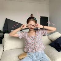 ราคา เสื้อแฟชั่นเกาหลีลายดอก (6645701582)