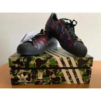ราคา [Bape x Adidas] Adidas Superstar 80s Bape Multi camo [7US 6.5UK F40 CHN24.5] (15796843163)