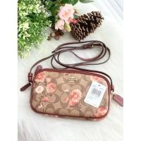 ราคา COACH F78844 CROSSBODY POUCH IN SIGNATURE CANVAS WITH PRAIRIE DAISY CLUSTER PRINT (2856450982)