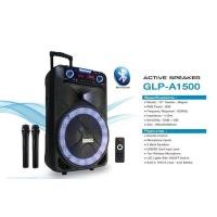 ราคา DKK POWER ลำโพงบลูทูธแบบล้อลาก ลำโพงเคลื่อนที่ ขนาด 15 นิ้ว GXL รุ่น GLP-A1500 แถมไมค์ลอย 2 ตัว ของแท้ 100% (2398488326)