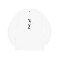 ราคา Supreme The Crow L/S Tee (WHITE) (12948443839)