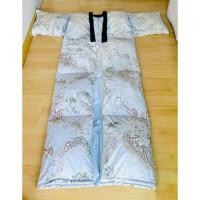 ราคา ถุงนอนขนเป็ด (ขนเป็ดละเอียด) (ผืนใหญ่มาก) สีเทาลายดอกวินเทจ รูปเสื้อกิโมโน ยี่ห้อ UMKM (สินค้าหายาก) มือสองเกาหลีแท้ (29115756089)