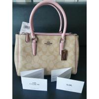 ราคา COACH​ F67027​ MINI SURREY CARRYALL IN SIGNATURE CANVAS​ แท้ (10028215538)