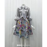 ราคา กระโปรงผ้าปาเต๊ะ ทรงย้วย เอว 28 (42455986818)