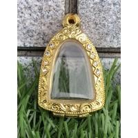 ราคา กรอบทอง ตลับพระ กรอบพระ กรอบรูปหล่อ รูปหล่อ องค์ลอย เงินแท้80% ชุบทอง ฝังเพชร หลวงปู่ทวด หลวงพ่อเงิน ขนาด สูง 2.9 cm กว้ (4759110602)