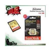 SanDisk Extreme PLUS SDHC UHS-I Memory Card 16GB