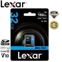 ราคา Lexar 32GB SDHC PRO 800x (150MB/s) (726385612)