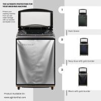 ราคา ถุงคลุมMachine CoverWashing NobleShield ผ้าคลุมเครื่องซักผ้าเปิดหลัง ผ้าคลุม4ด้าน ผ้าคลุมเครื่องซักผ้าฝาบ (25295148527)