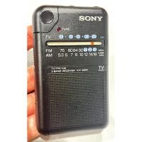 ราคา เครื่องรับวิทยุขนาดพกพา Sony ICF-65RV สีดำ AM/FM/TV สินค้ามือสองจากญี่ปุ่น ใช้งานได้ปกติ งานประกอบดี เล็ก พกพาง่าย หายาก (27386696291)