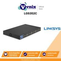 ราคา Linksys LGS352C Gigabit Switching Hub LINKSYS 48 Port + 4 Port SFP (17'') By Vnix Group (23177638848)