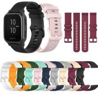 ราคา สายนาฬิกาซิลิโคนขนาด 20 มม. สําหรับ Garmin Venu SQ 2 / venu2 plus (7548264599)
