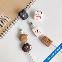 ราคา พร้อมส่งจากไทย Cable Bite ที่กันสายหัก ลายการ์ตูน cable protector สำหรับ สายชาร์จ (4995807014)