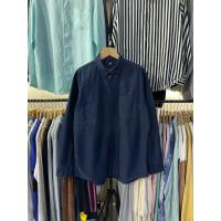 ราคา KEMEJA UNIQLO เสื้อเชิ้ตสีกรมท่า oxford (XL) (41505779343)