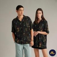 ราคา Mc Jeans เสื้อเชิ้ต MC RESORT เสื้อฮาวายแขนสั้น Unisex สีดำ พิมพ์ลาย (23537930268)