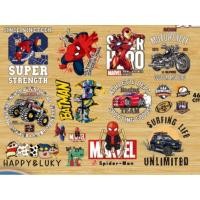 ราคา 312สติ๊กเกอร์การ์ตูนสติ๊กเกอร์ตัวหนังสือโลโก้รีดติดเสื้อ ตัวรีดร้อนติดเสื้อ อาร์มติดเสื้อ ติดกระเป๋า ติดผ้าได้หลายชนิด (29934076093)