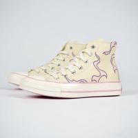 ราคา Golf Le Fleur x Converse Chuck Taylor All Star 1970s "Flames" Wheat Yellow High-Top Casual Sneakers (25285096716)