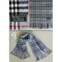 ราคา Burberry Scarf ผ้าพันคอเบอร์เบอรี่มือสองของแท้ (28571068949)