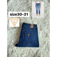ราคา GUESS Straight Fit Jeans แท้% มือสอง (24378726971)