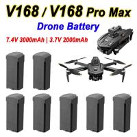 ราคา Original 7.4V 3000mAh V168 Pro Max GPS Drone Battery V168 RC Quadcopter 3.7V 2000mAh V168 Spare Battery Dron Parts Acces (26711465916)