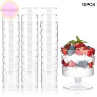 ราคา ONEPINK 10 ชิ้นทิ้งถ้วยขนมหวานถ้วยเยลลี่ถ้วยพลาสติกทิ้งมูสใสเยลลี่โยเกิร์ตถ้วยเครื่องมืออบภาชนะบรรจุอาหาร. (42810854982)