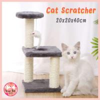 ราคา ที่ฝนเล็บ ที่ฝนเล็บแมว ที่ลับเล็บแมว Cat Scratcher ราคาถูก รุ่น 2 ชั้น ขนาด 40x20x20cm สก็อตติช โฟลด์ เปอร์เซีย สีสวาด (2322093773)