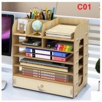 ราคา ชั้นวางเอกสาร office อุปกรณ์สำนักงาน ใส่กระดาษ A4 ได้ (สินค้าพร้อมส่ง) (1954343218)