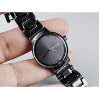 ราคา นาฬิกา Vintage มือสองญี่ปุ่น SKAGEN DENMARK ระบบ QUARTZ ผู้หญิง ทรงกลม กรอบดำ หน้าดำ หน้าปัด 28มม ตัวเรือนสแตนเลส (28334085950)