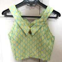 ราคา เสื้อครอปแขนกุด Something Boudoir (1250612964)