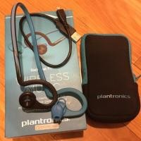 ราคา หูฟังไร้สาย Plantronics Back Beat FIT สีฟ้า (มือสอง) (837926872)