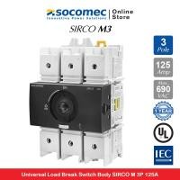 ราคา Socomec Universal Load Break Switch Body SIRCO M 3P 125A | 22003011 | Socomec (24739493394)