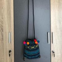 ราคา กระเป๋าชาวดอยมือสองสีฟ้า (2690459717)
