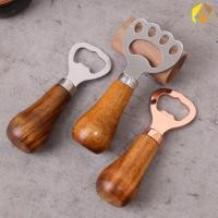 ราคา ที่เปิดขวดเบียร์บ้านไม้เนื้อแข็งจับกุหลาบทองสร้างสรรค์แนวตั้งเริ่มต้นไวน์ที่เปิดขวดสแตนเลส (29869157158)