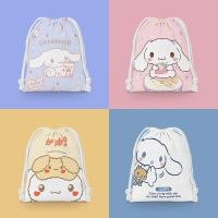 ราคา (B-919)กระเป๋าสำหรับผู้หญิง กระเป๋าหูรูด กระเป๋าผ้า สไตล์เกาหลี แฟชั่นมา น่ารัก -drawstring pocket (19659400679)
