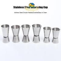 ราคา Knitterr ถ้วยตวงสแตนเลส ถ้วยตวงสองหัว ถ้วยตวงสำหรับบาร์ ถ้วยตวงสำหรับผสม (44004074841)