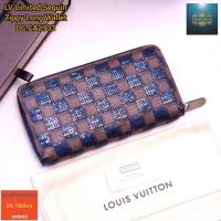 ราคา กระเป๋าสตางค์หลุยส์แท้!!!ซิปรอบใบยาว (6045535676)