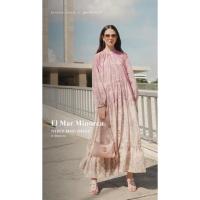 ราคา El Mar Mineca Tiered Maxi Dress ด้ายเข็มสีม่วง (15690368807)