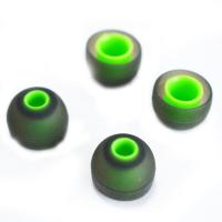 ราคา เคล็ดลับหูฟังทดแทน 3 คู่สําหรับ JayBird BlueBuds X, X2 หูฟังบลูทูธสปอร์ต (สีเทาพร้อมสีเขียว) (27374620497)